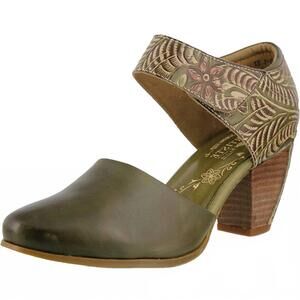 NEW SPRING FOOTWEAR women's toolie shoe in olive